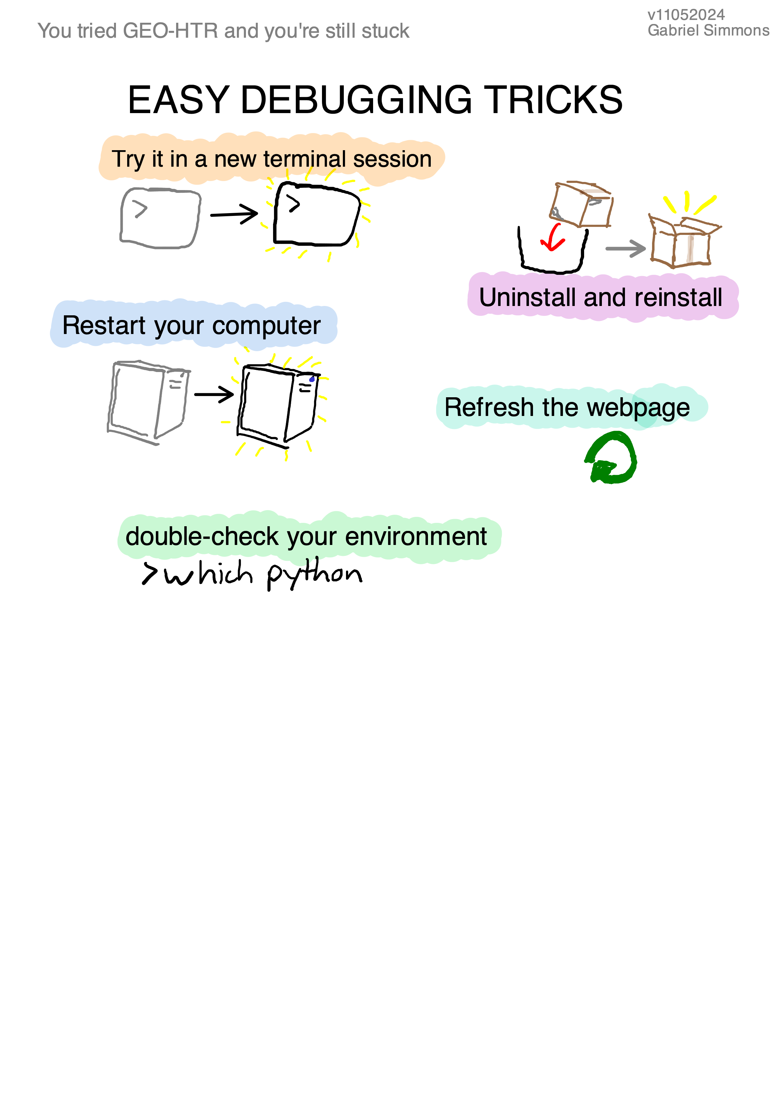 Easy Debugging Tricks